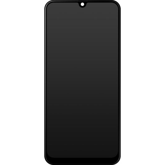 Samsung Galaxy Galaxy M30 M305 berøringsskjerm med ramme, svart, servicepakke GH82-19347A