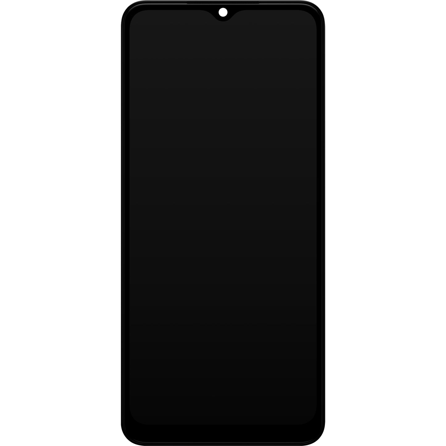 Samsung Galaxy Galaxy A04 A045 berøringsskjerm med ramme, svart, servicepakke GH81-2272731A