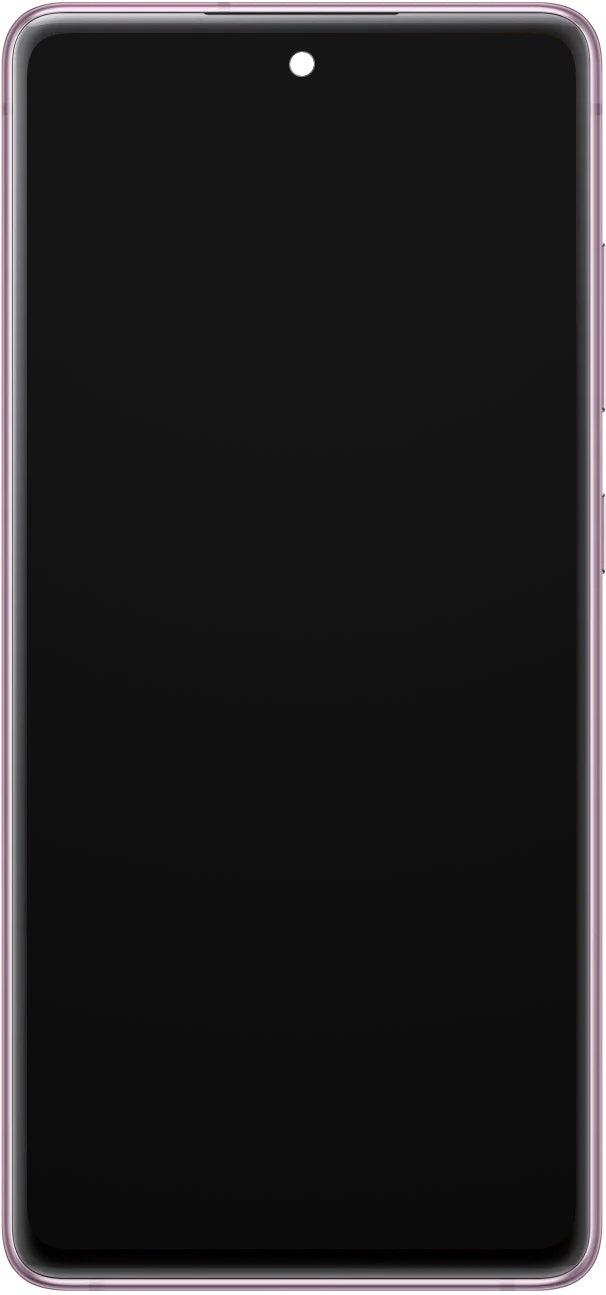 Samsung Galaxy S20 FE G780-skjerm med berøringsskjerm, med ramme, lilla, Swap GH82-24219C