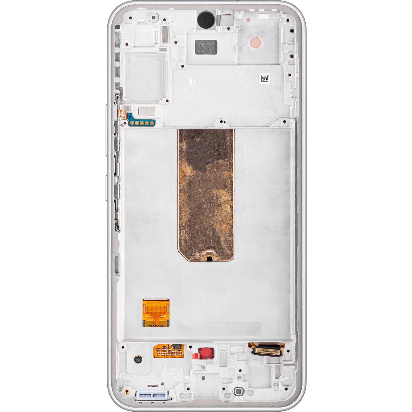 Samsung Galaxy Galaxy A54 A546 berøringsskjerm med ramme, hvit, servicepakke GH82-3121231B