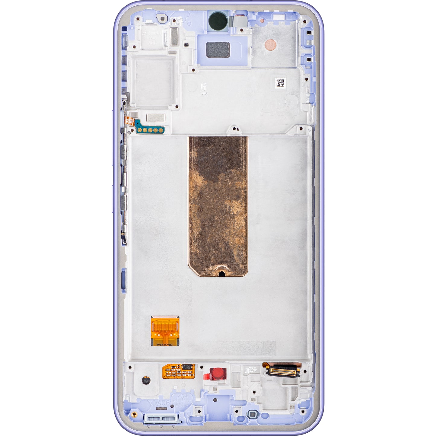 Berøringsskjerm Samsung Galaxy A54 A546, med ramme, lilla, Service Pack GH82-3121231D