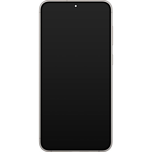 Samsung Galaxy S23+ S916 berøringsskjermdisplay med ramme, hvit (krem), servicepakke GH82-30476B