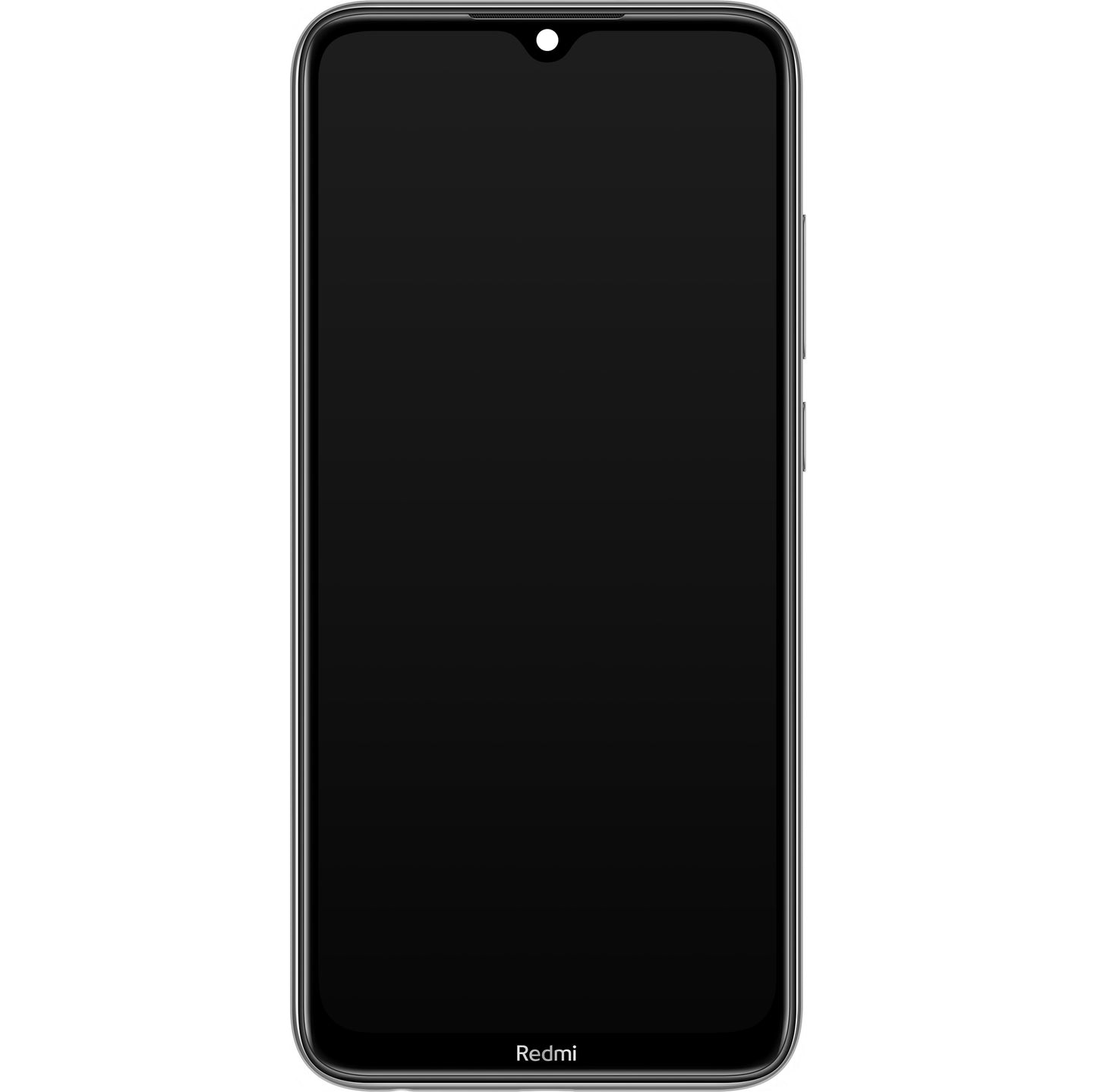 Xiaomi Redmi Note 8T berøringsskjerm, med ramme, sølv (måneskinnhvit), servicepakke 560002020C3X00