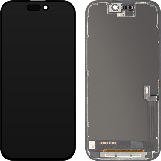 Display med ZY Touchscreen for Apple iPhone 17, med ramme, LCD In-Cell IC Movable versjon, Svart