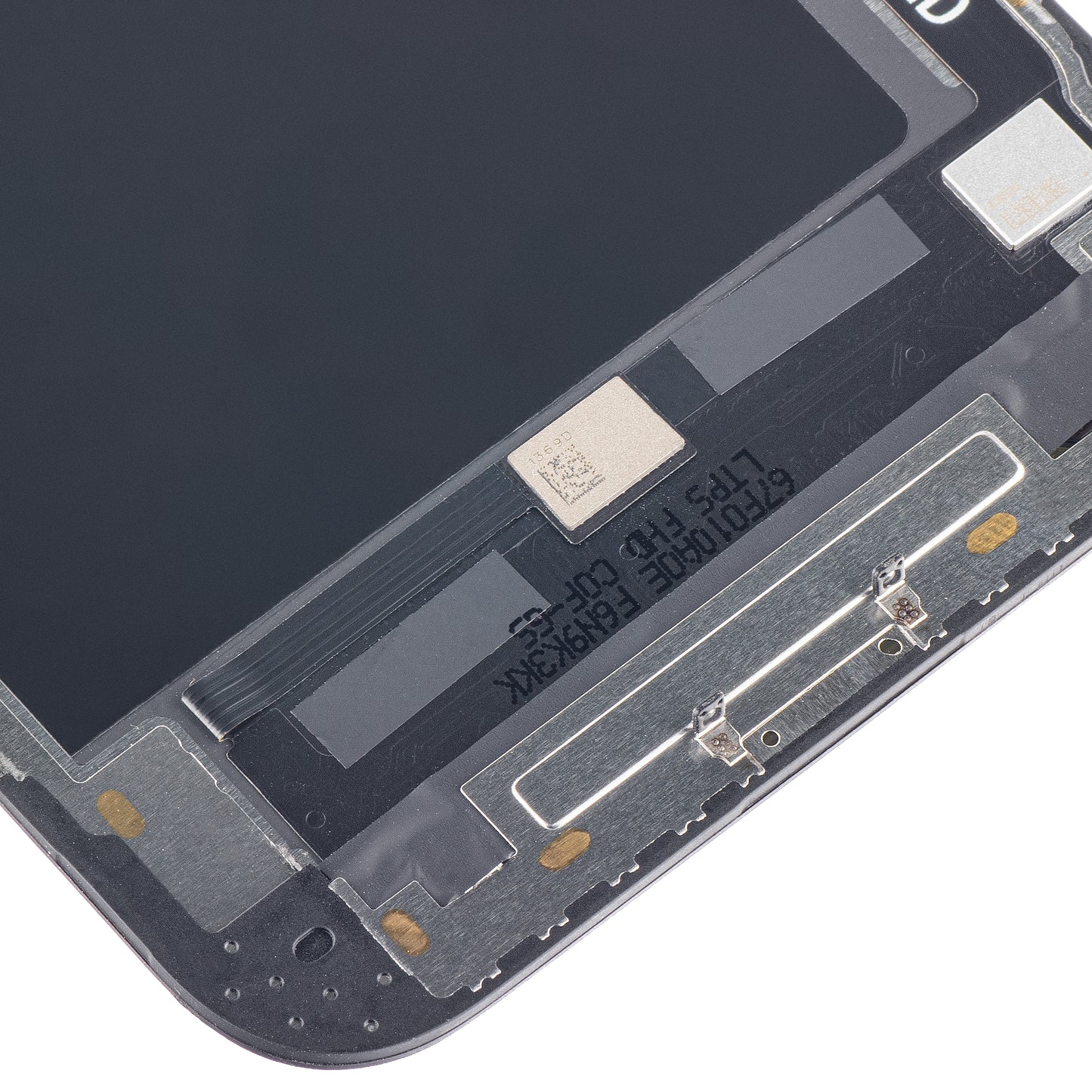 ZY berøringsskjerm for Apple iPhone 12 Pro Max, med ramme, In-Cell IC Movable LCD-versjon, svart
