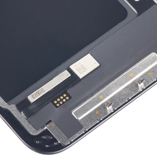 ZY berøringsskjerm for Apple iPhone 14, med ramme, In-Cell IC Movable LCD-versjon, svart