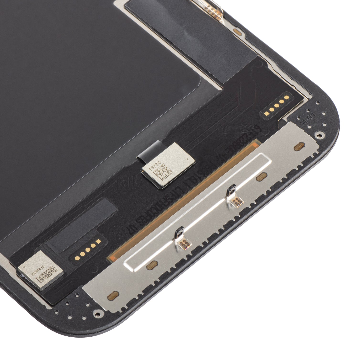 ZY berøringsskjerm for Apple iPhone 13 Pro, med ramme, In-Cell IC Movable LCD-versjon, svart