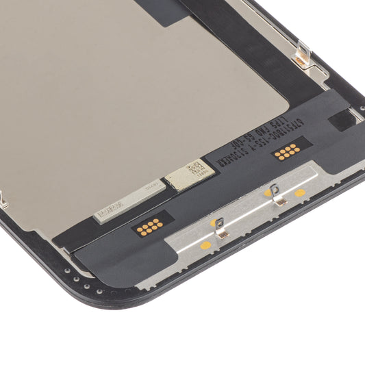 ZY berøringsskjerm for Apple iPhone 15 Plus, med ramme, In-Cell LCD-versjon, svart