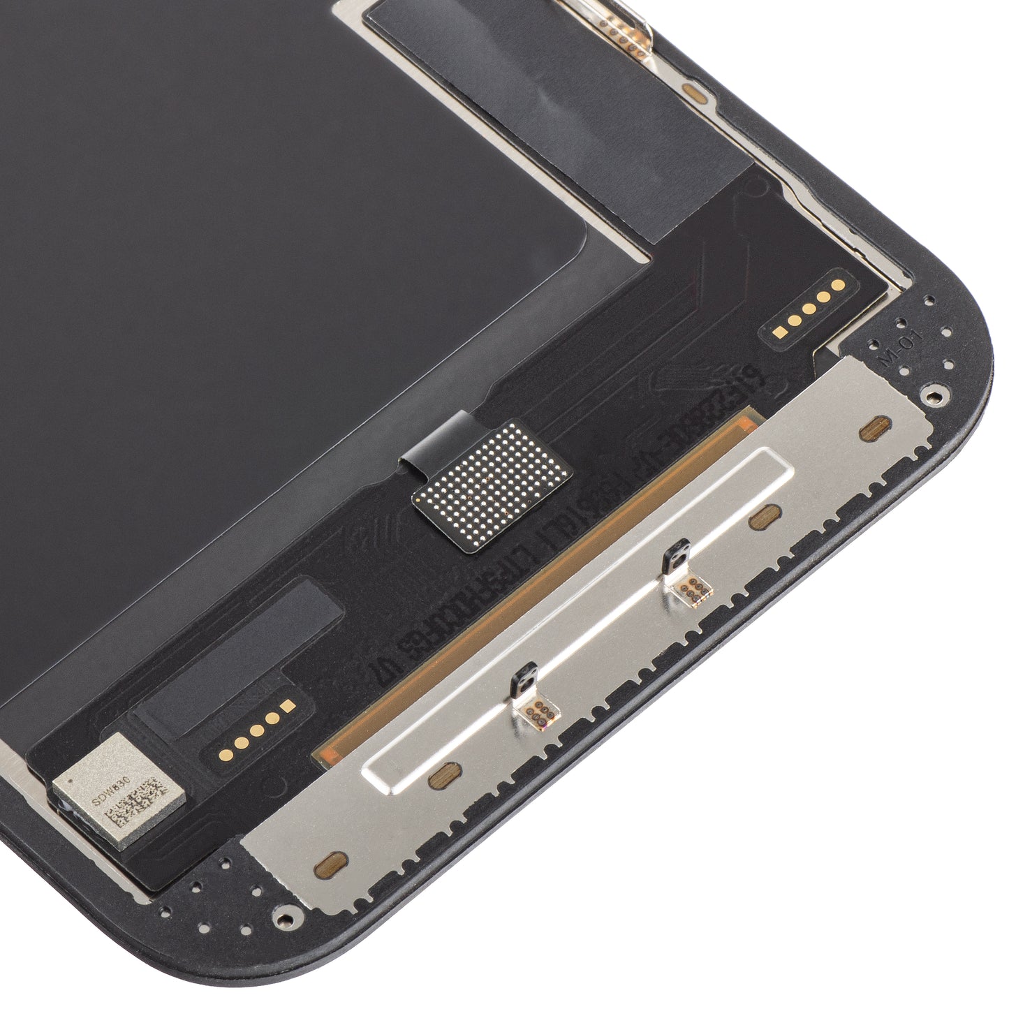 ZY berøringsskjerm for Apple iPhone 13 Pro, med ramme, In-Cell IC Movable LCD-versjon, svart