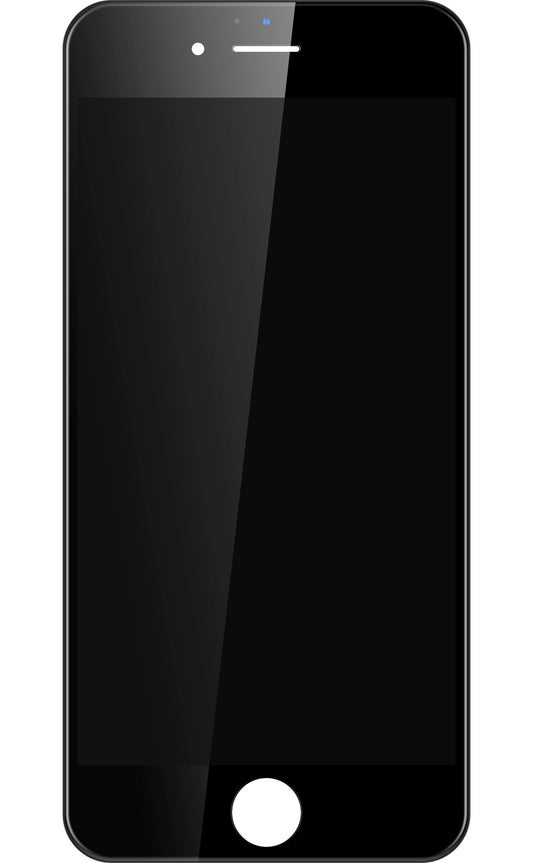 Berøringsskjerm Apple iPhone 6 Plus, med ramme, svart, renovert