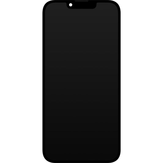 JK berøringsskjerm for Apple iPhone 13, med ramme, In-Cell LCD-versjon, svart