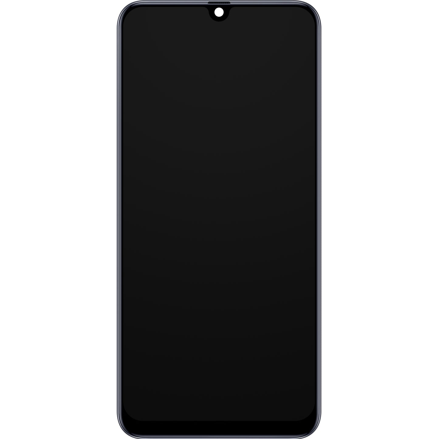 Display med berøringsskjerm Samsung Galaxy M31 M315, med ramme, svart, Service Pack GH82-22405A