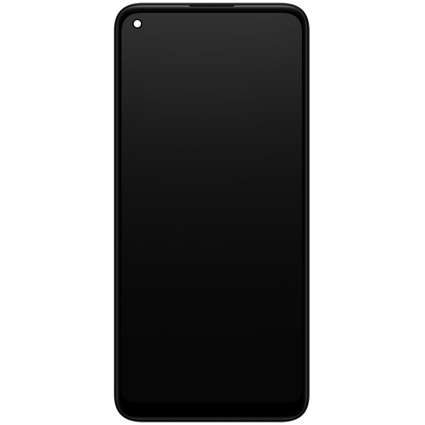 Samsung Galaxy A11 A115 berøringsskjerm med ramme, svart, Service Pack GH81-18760A