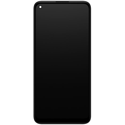 Samsung Galaxy A11 A115 berøringsskjerm med ramme, svart, Service Pack GH81-18760A
