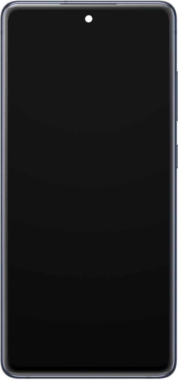 Berøringsskjerm Samsung Galaxy S20 FE G780, med ramme, marineblå, servicepakke GH82-24220A