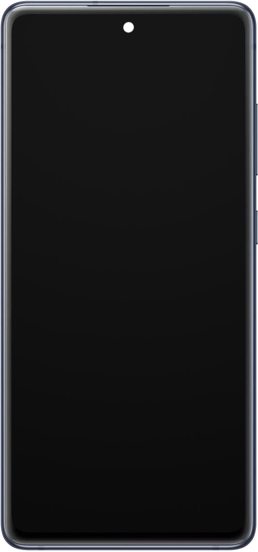 Berøringsskjerm Samsung Galaxy S20 FE G780, med ramme, marineblå, servicepakke GH82-24220A