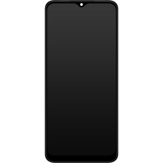 Berøringsskjerm Samsung Galaxy A22 5G A226, med ramme, svart, servicepakke GH81-20694A