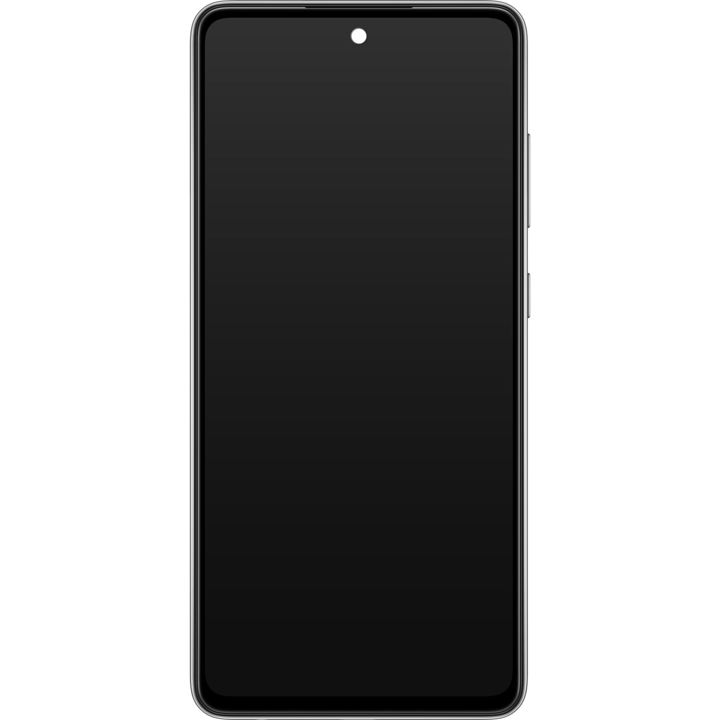 Samsung Galaxy Galaxy A52s 5G A528 berøringsskjerm med ramme, svart, servicepakke GH82-26861A