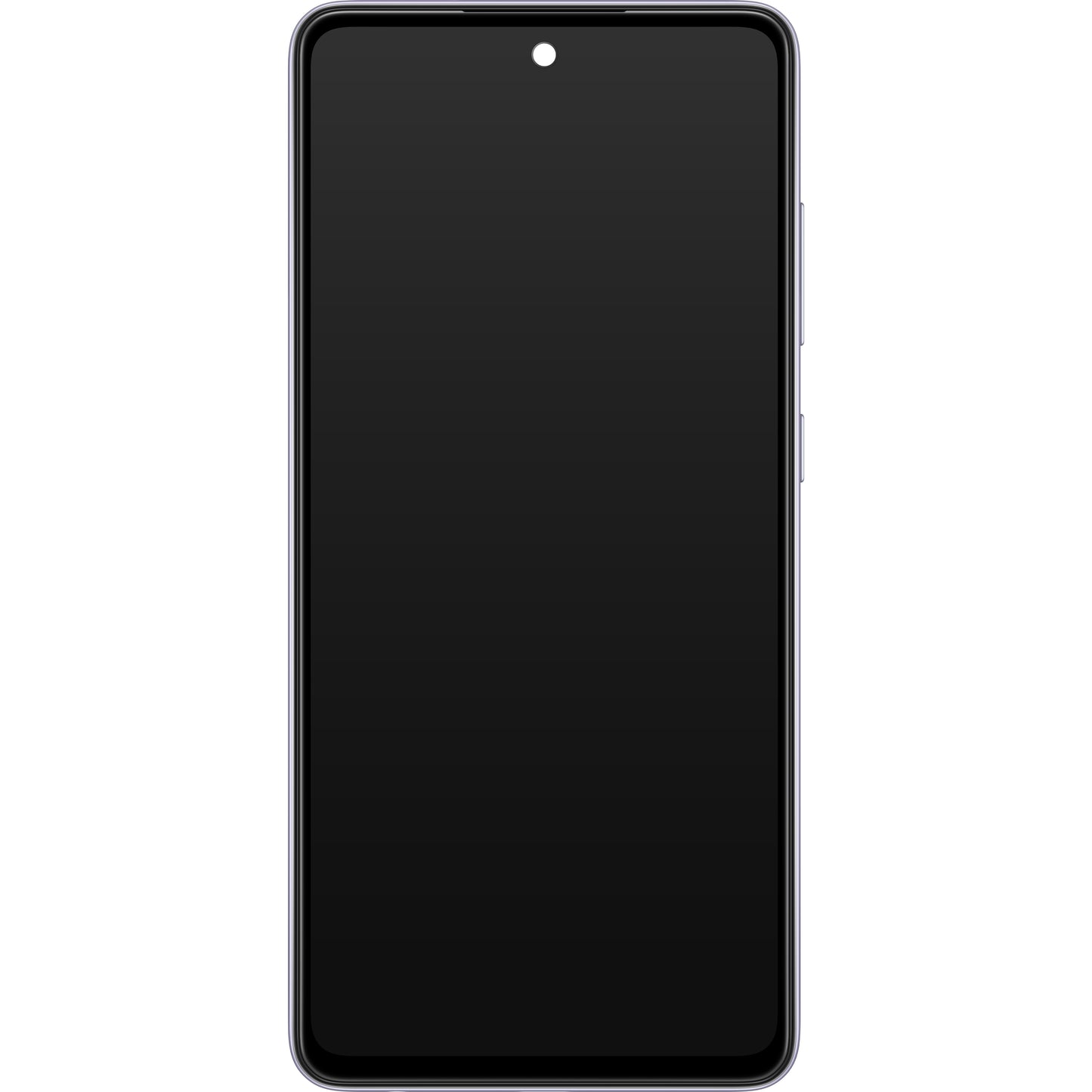 Samsung Galaxy Galaxy A52s 5G A528 berøringsskjerm med ramme, lilla, servicepakke GH82-26861C