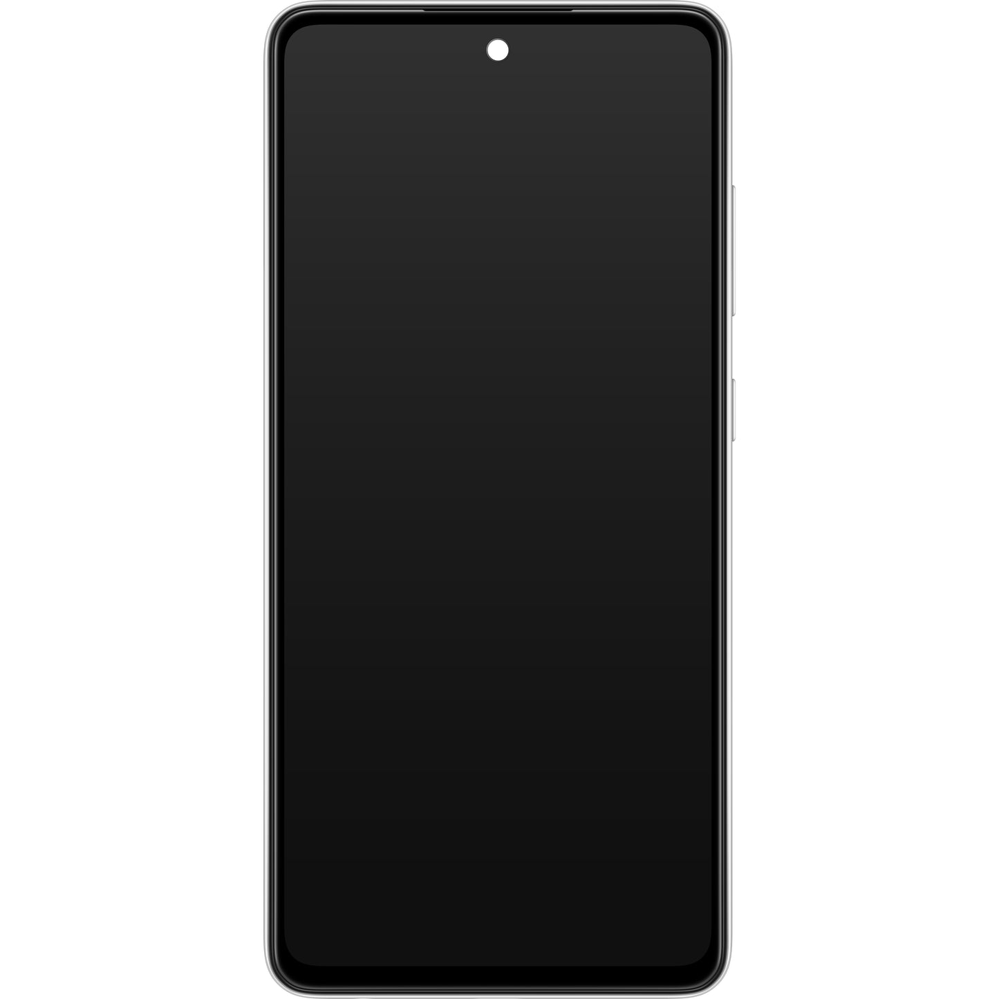 Samsung Galaxy Galaxy A52s 5G A528 berøringsskjerm med ramme, hvit, servicepakke GH82-26861D