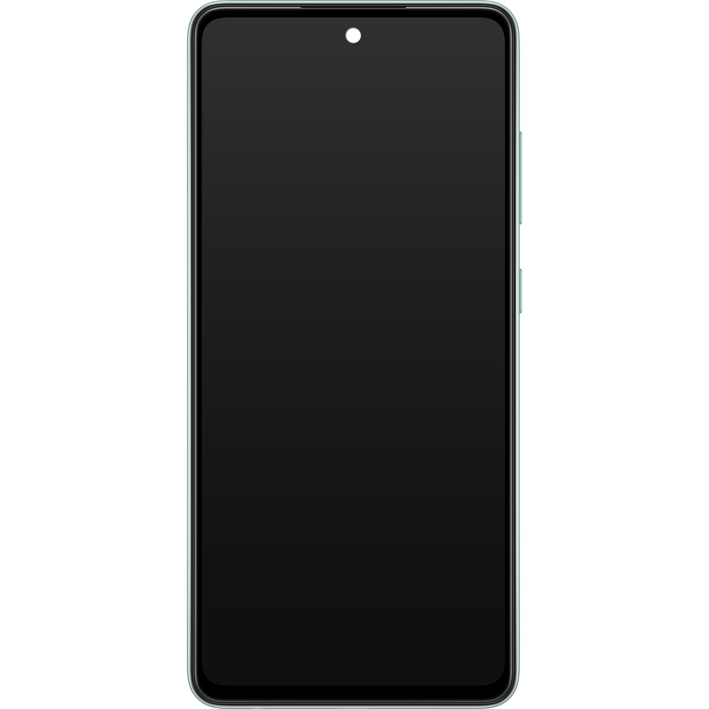 Samsung Galaxy Galaxy A52s 5G A528 berøringsskjerm med ramme, grønn, servicepakke GH82-26861E