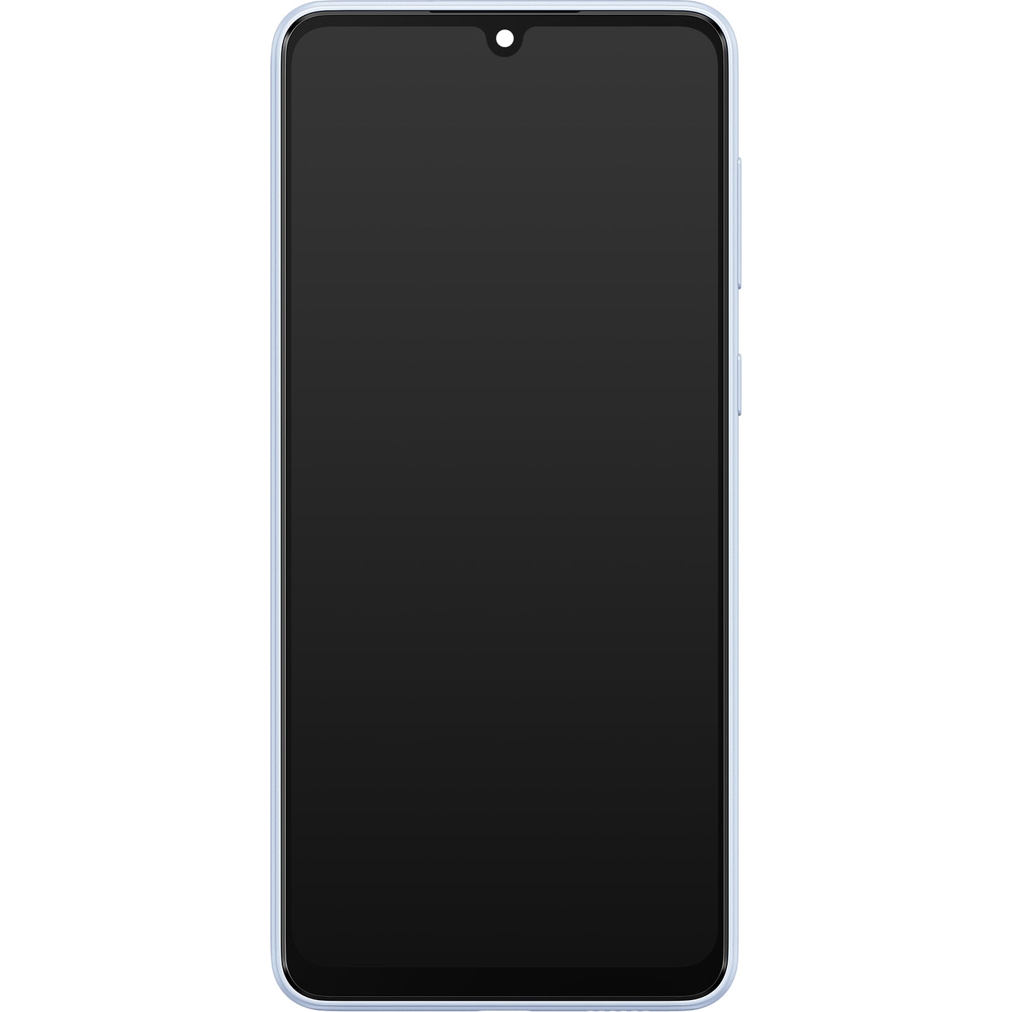 Samsung Galaxy Galaxy A33 5G A336 berøringsskjerm, med ramme, blå, servicepakke GH82-2814143C