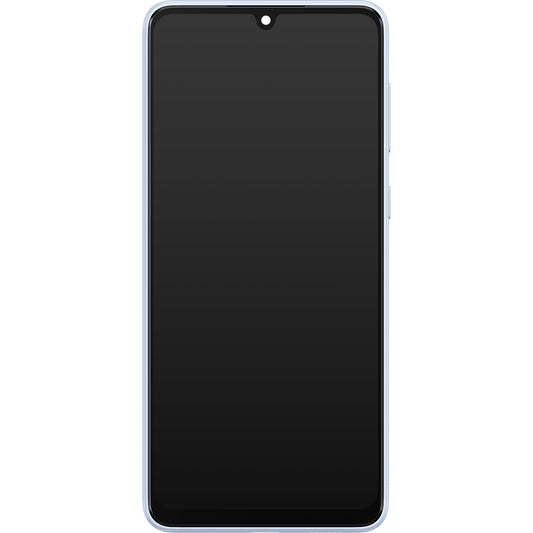 Samsung Galaxy Galaxy A33 5G A336 berøringsskjerm, med ramme, blå, servicepakke GH82-2814143C