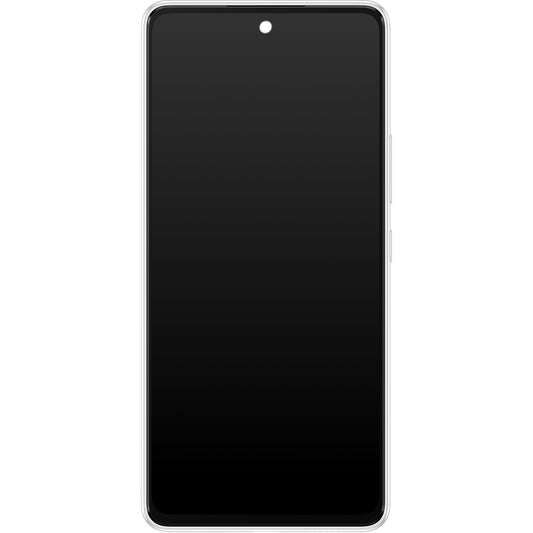 Samsung Galaxy Galaxy A53 5G A536 berøringsskjerm med ramme, hvit, servicepakke GH82-28024B