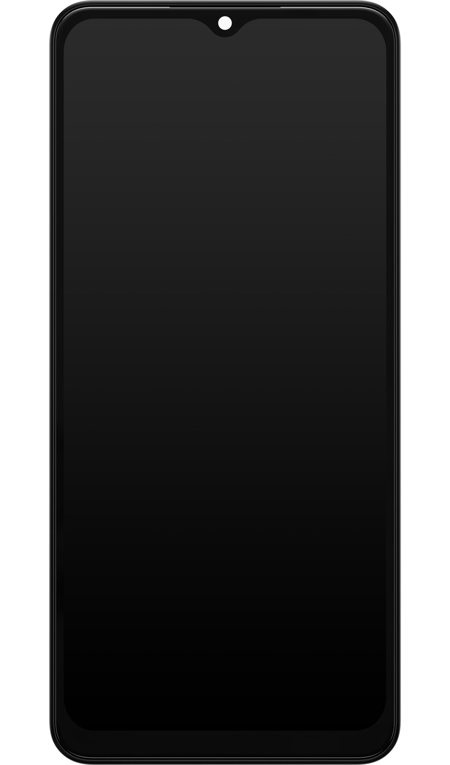 Samsung Galaxy Galaxy A13 5G A136 berøringsskjerm med ramme, svart, servicepakke GH82-2909077A