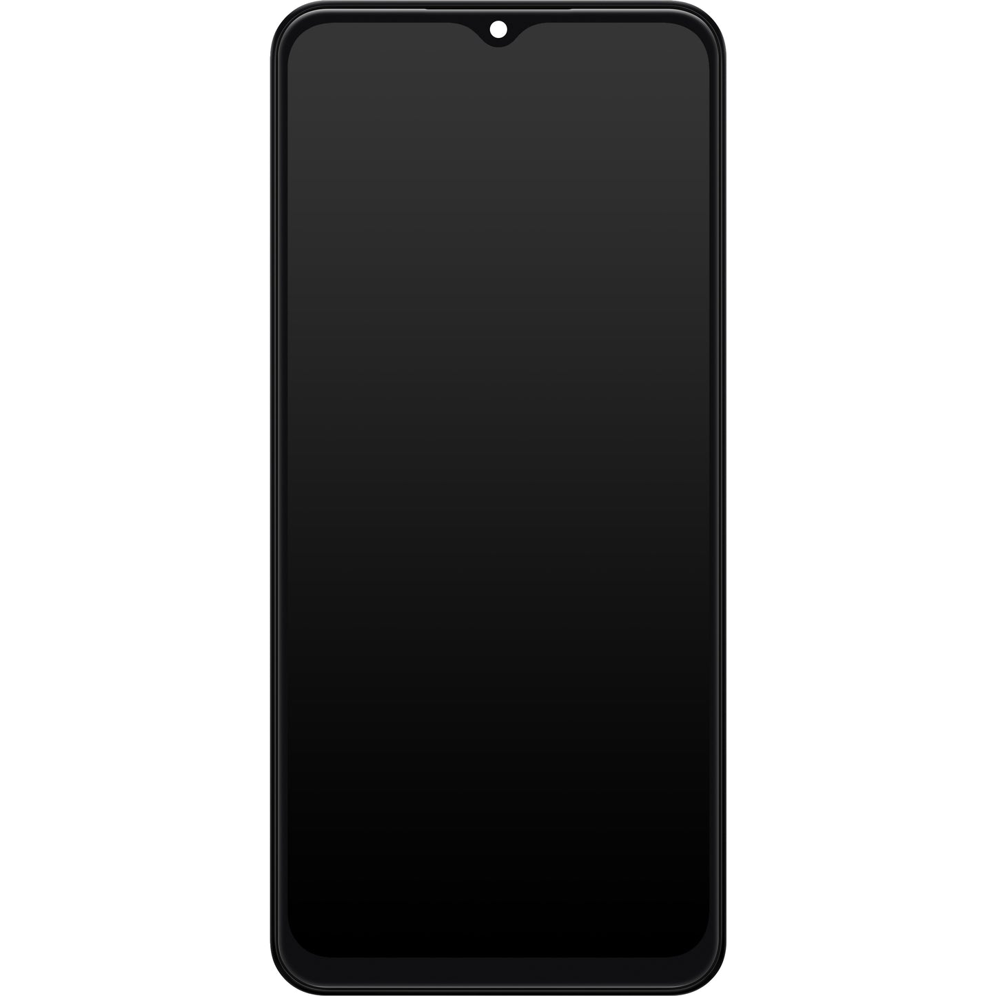 Samsung Galaxy Galaxy A13 A137 berøringsskjerm med ramme, svart, servicepakke GH82-2922228A