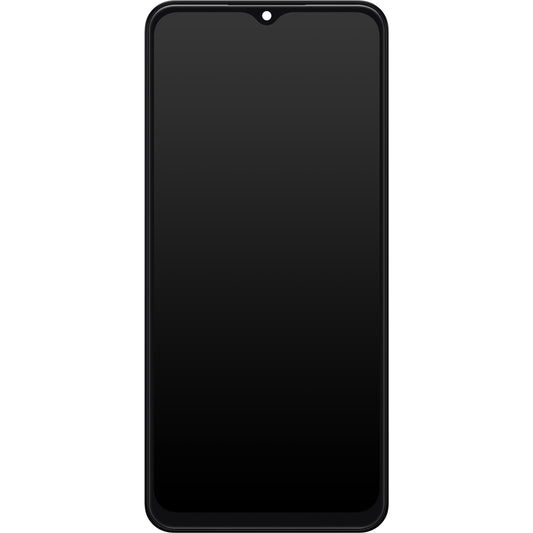 Samsung Galaxy Galaxy A13 A137 berøringsskjerm med ramme, svart, servicepakke GH82-2922228A