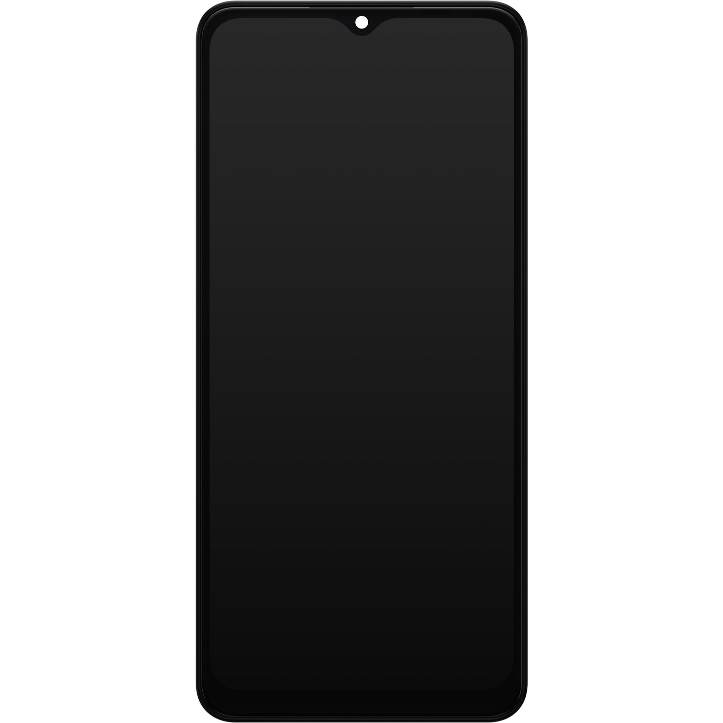 Samsung Galaxy Galaxy A04s A047 berøringsskjerm med ramme, svart, servicepakke GH82-29805A