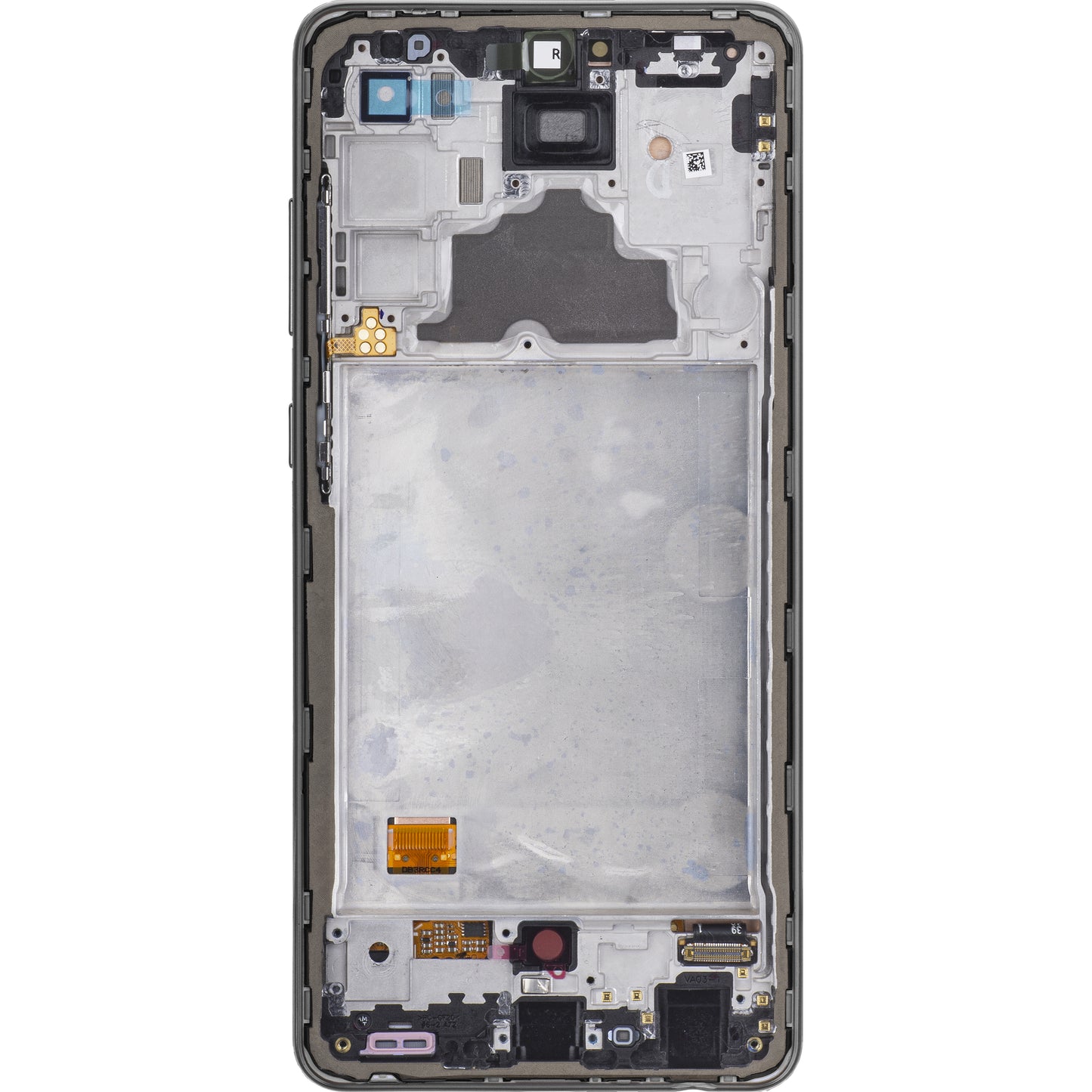 Berøringsskjerm Samsung Galaxy A72 A725 / A72 5G A726, med ramme, svart, Service Pack GH82-25460A Service Pack GH82-25460A