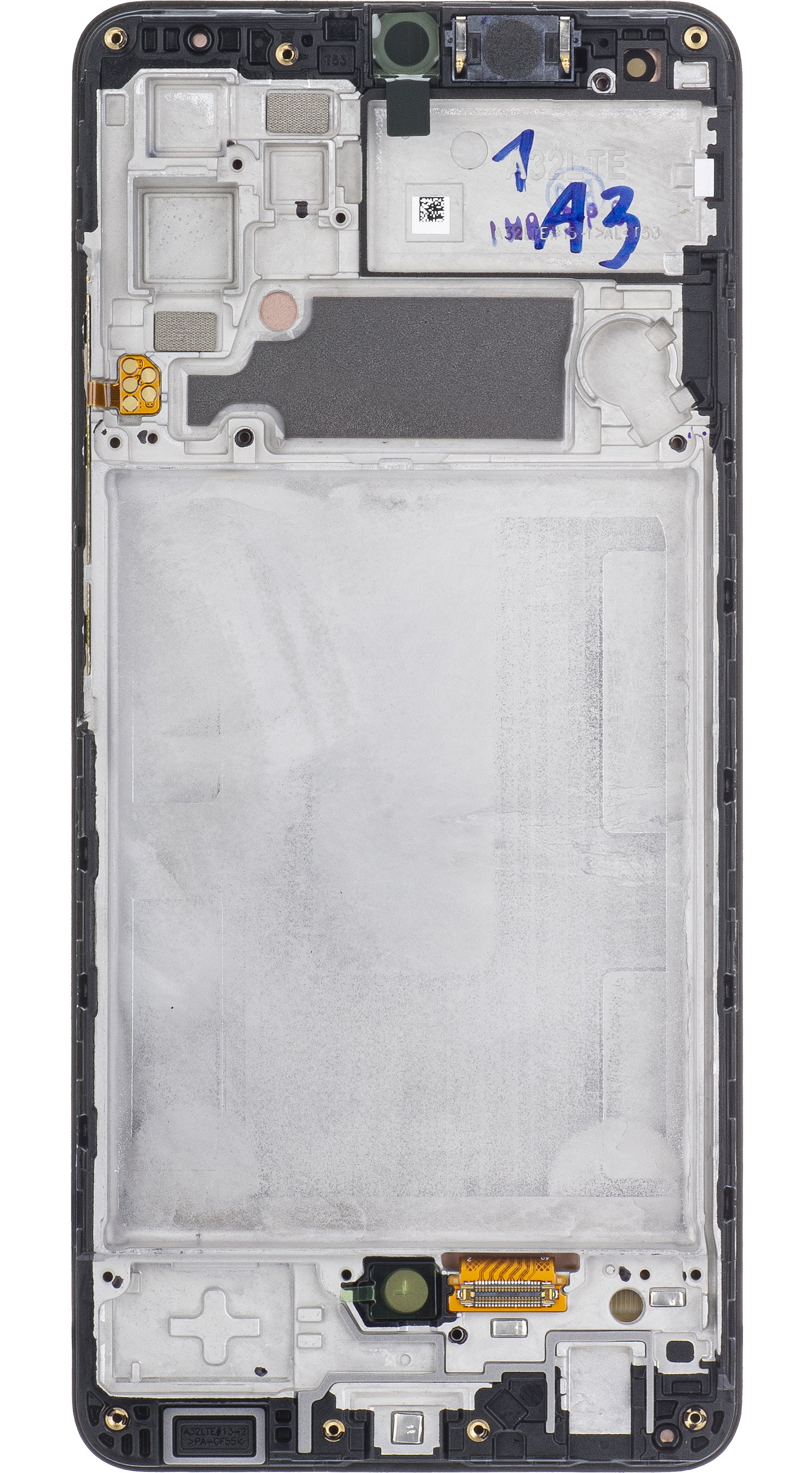 Samsung Galaxy Galaxy A32 A325 berøringsskjerm med ramme, svart, servicepakke GH82-2555579A
