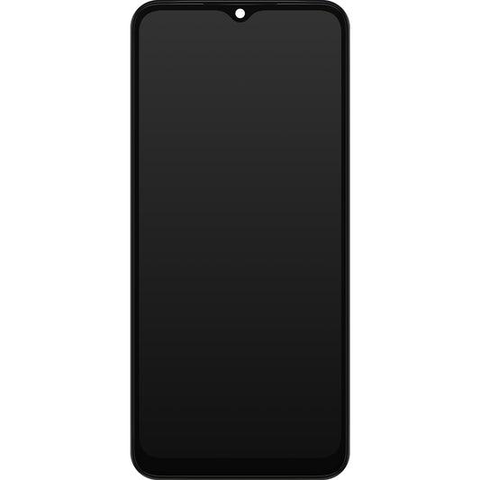 Berøringsskjerm Samsung Galaxy A03 Core A032, med ramme, svart, servicepakke GH81-2171711A