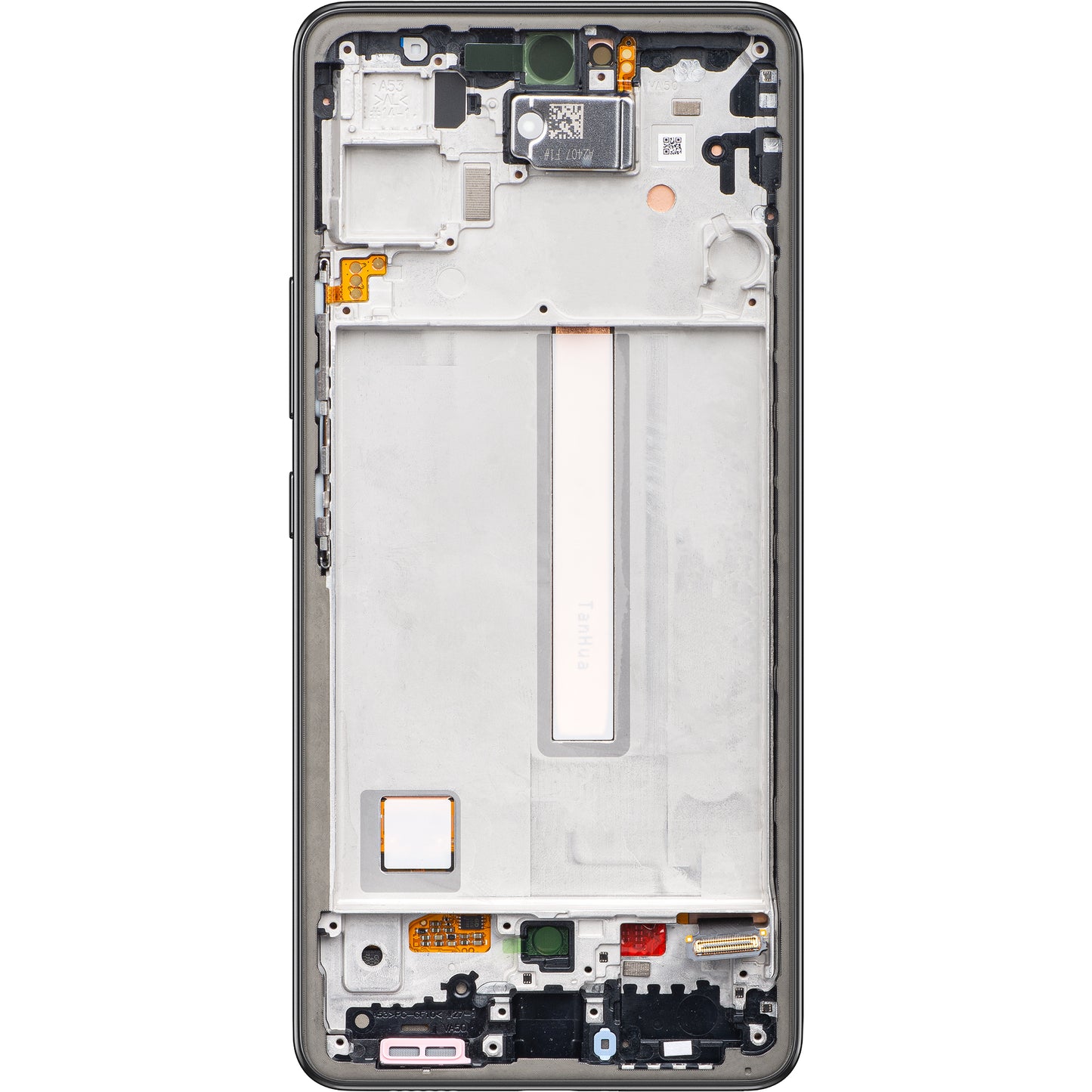 Berøringsskjerm Samsung Galaxy A53 5G A536 berøringsskjerm, med ramme, svart, servicepakke GH82-28024A