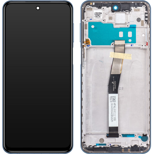 Xiaomi Redmi Redmi Note 9S / Note 9 Pro berøringsskjerm med ramme, grå (interstellar grå), servicepakke 560004J6A100