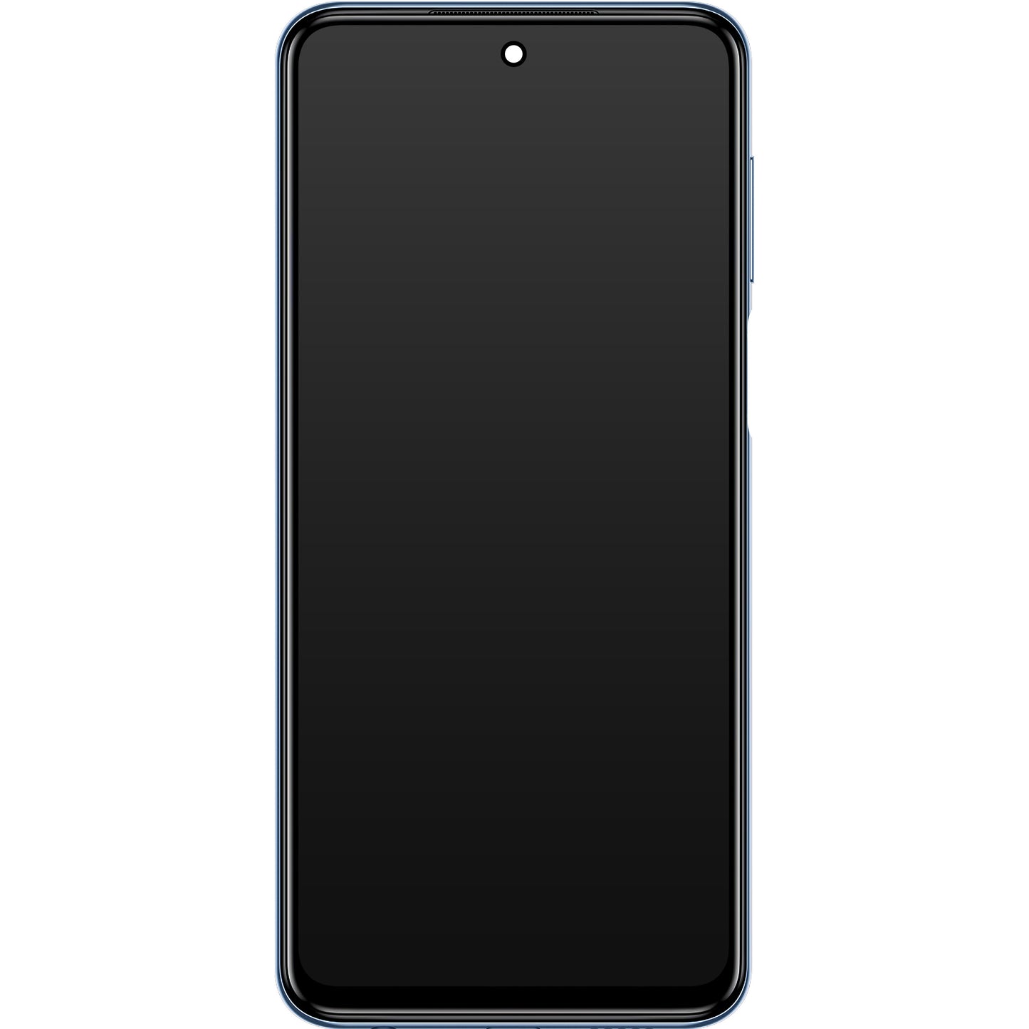 Xiaomi Redmi Redmi Note 9S / Note 9 Pro berøringsskjerm med ramme, grå (interstellar grå), servicepakke 560004J6A100