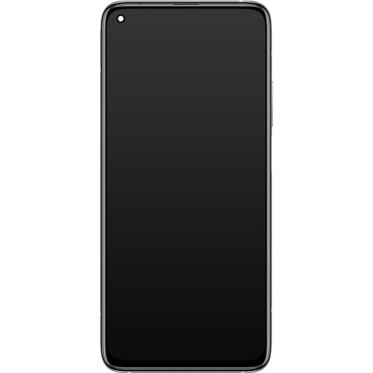 Xiaomi Redmi Redmi K30S / 10T 5G / 10T Pro 5G berøringsskjerm med ramme, sølv, servicepakke 5600040J3S00