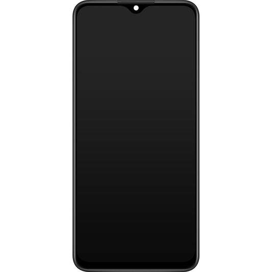 Display med Touchscreen Xiaomi Redmi 9, med Ramme, Svart, Service Pack 5600050J1900