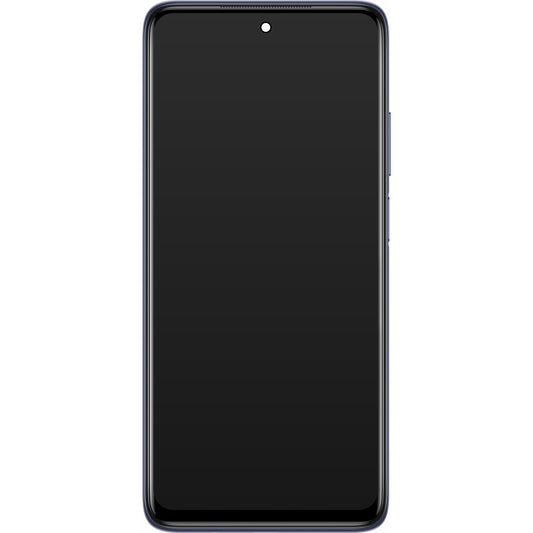 Display med Touchscreen Xiaomi Redmi Note 9 Pro 5G / Mi 10T Lite 5G, med Ramme, Grå, Servicepakke 5600040J1700