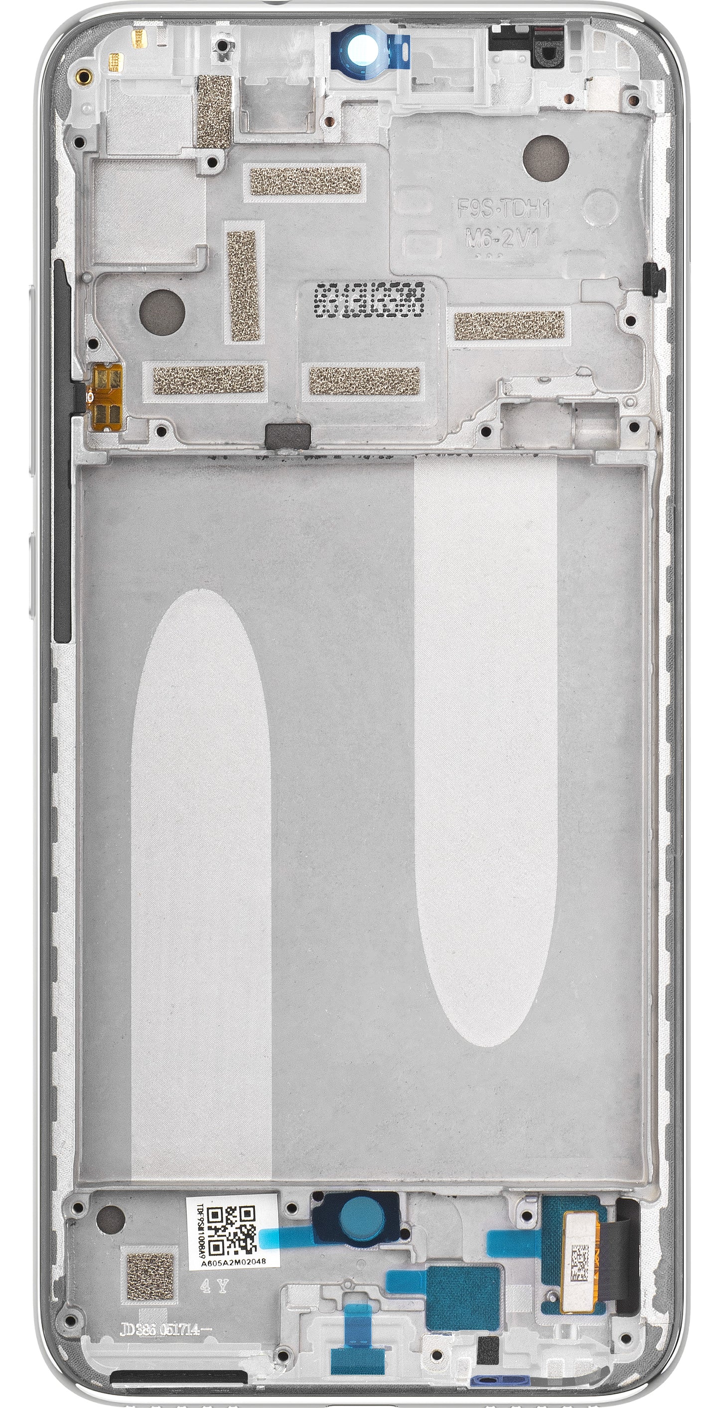 Berøringsskjerm Xiaomi Mi A3, med ramme, grå, Servicepakke 560310009090B6