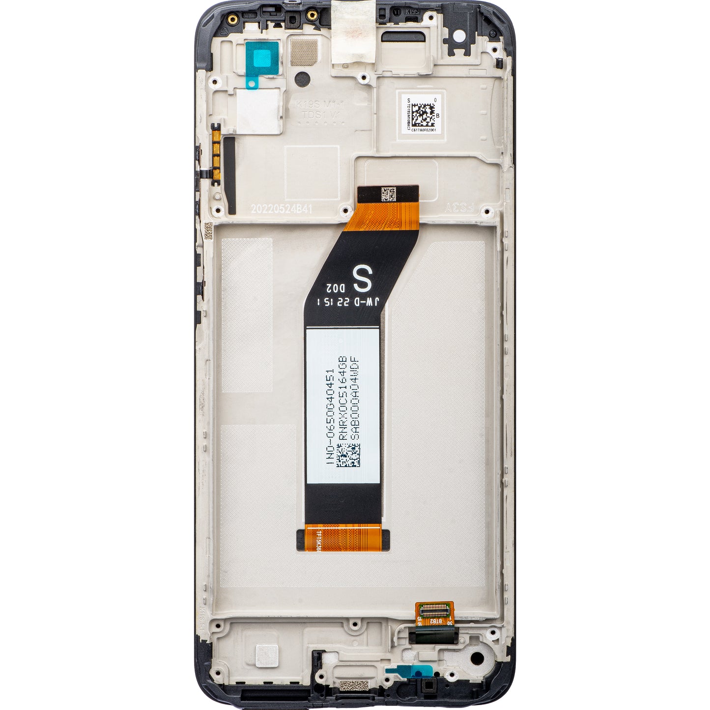 Xiaomi Redmi Redmi 10 2022 berøringsskjerm, med ramme, grå (karbongrå), servicepakke 560001K19S00