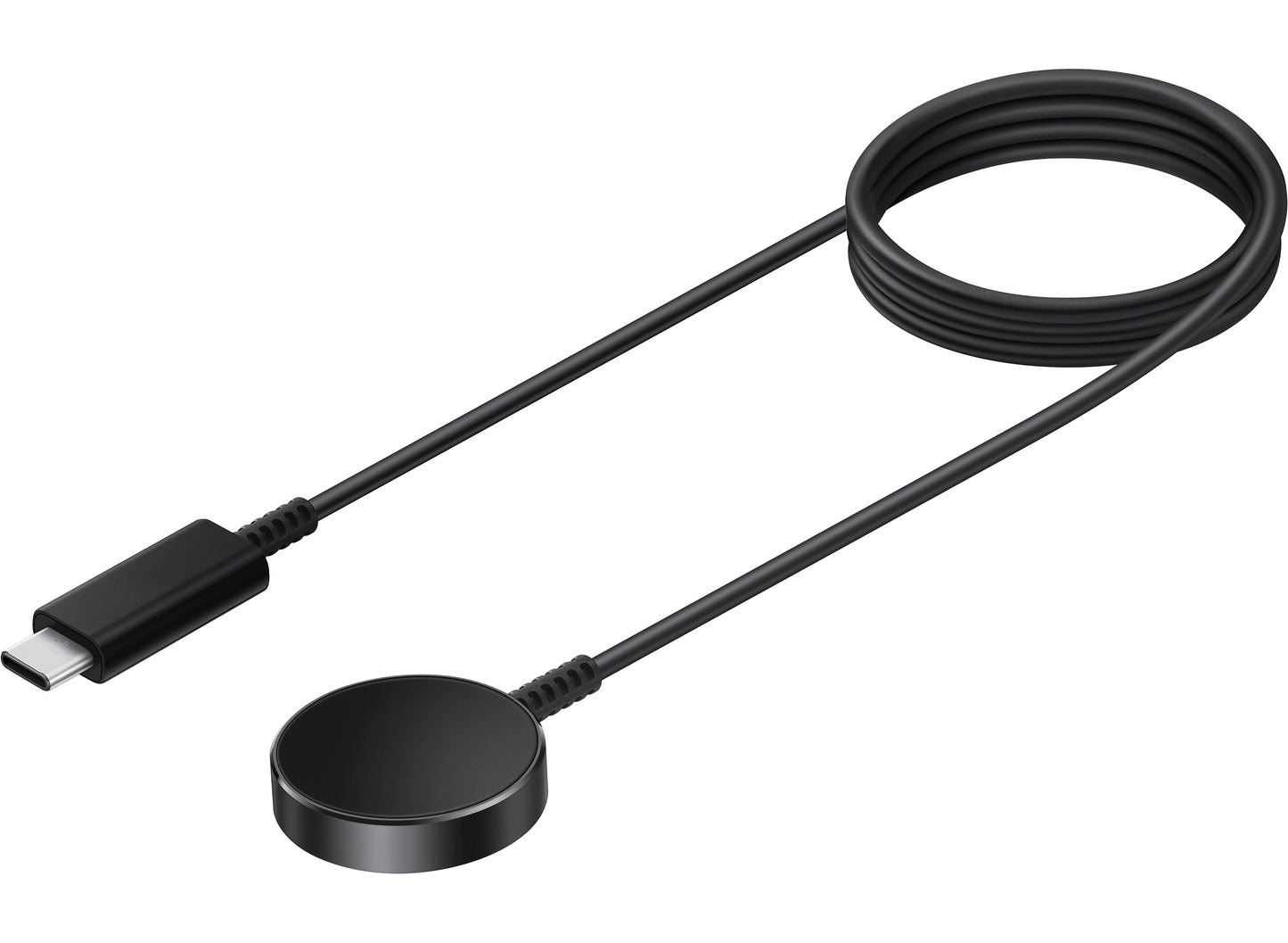 Trådløs lader for Samsung Galaxy Watch Series, USB-C, Svart EP-OR900BBEGWW