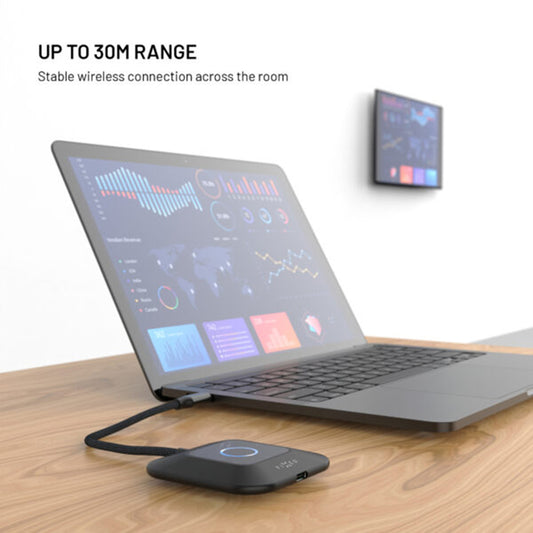 Trådløs HDMI Extender Fixed AirLink, 1080P, Svart