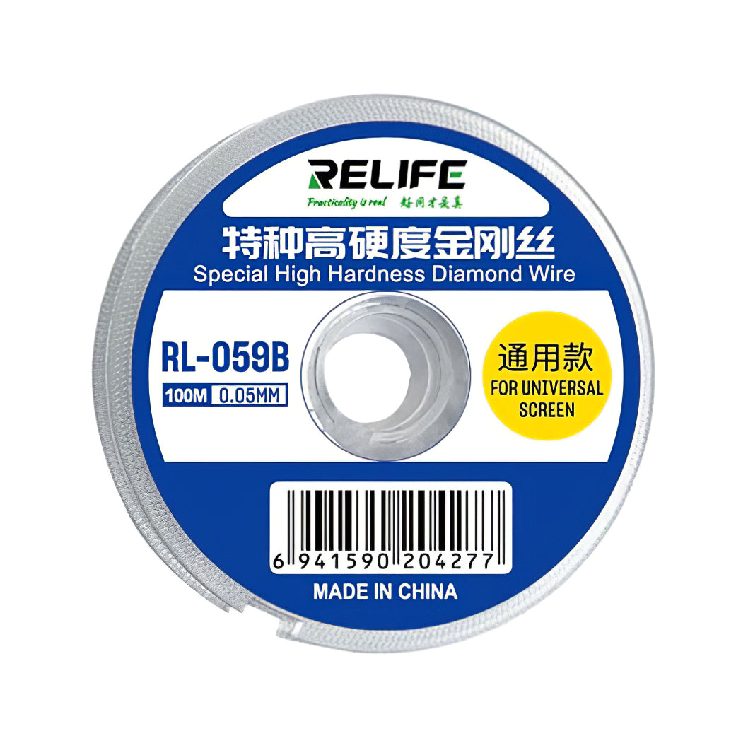 Molydentråd Relife RL-059B, 0,05 mm, 100 m