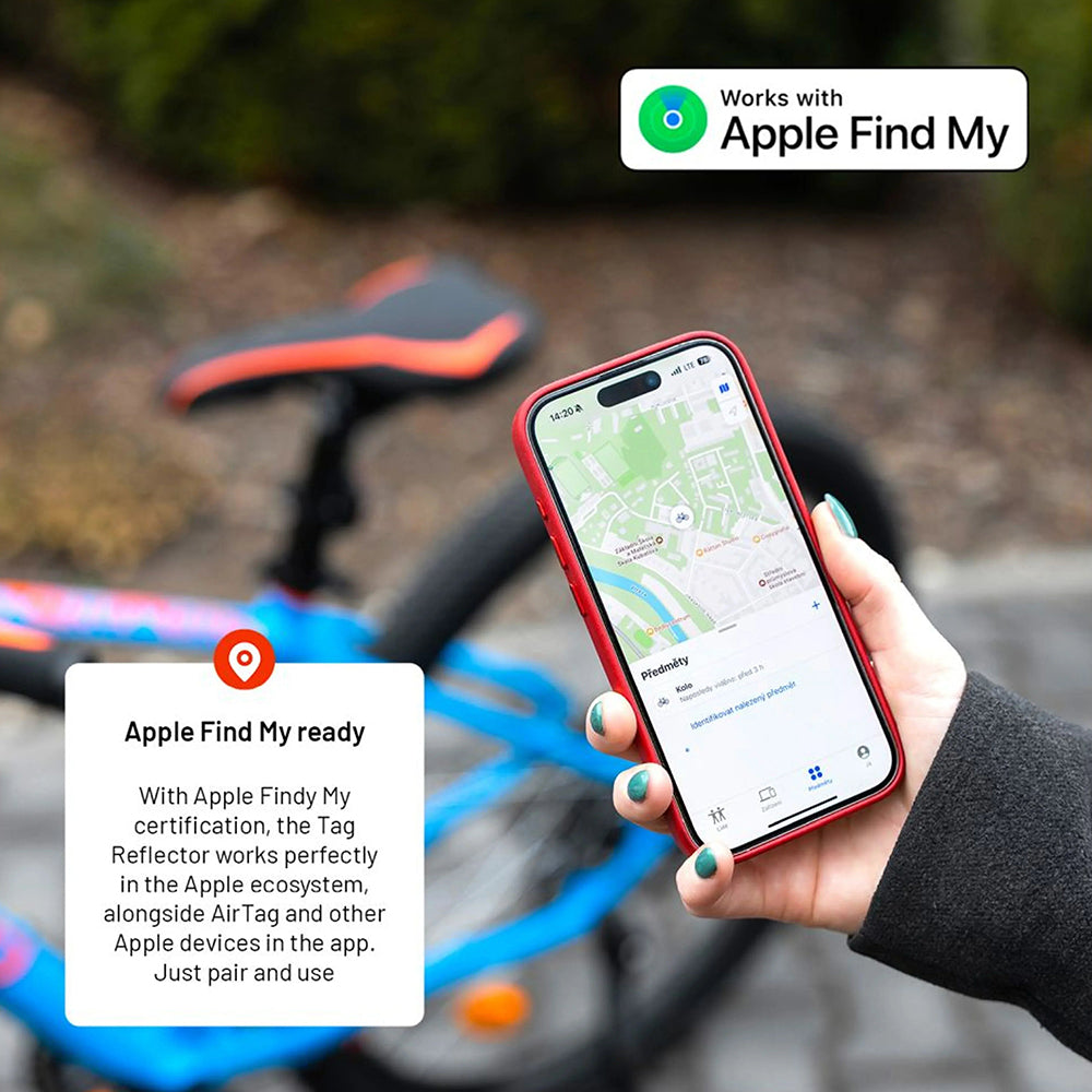 Fixed SmartTag Bike for iOS-serien, Svart