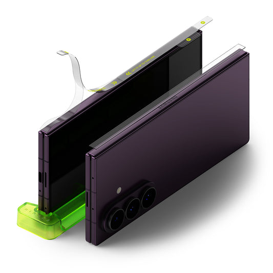 Beskyttelsesfilm for hengsel Ringke Dual Easy for Samsung Galaxy Z Fold8 Ultra F976, plast, sett med 2 stk