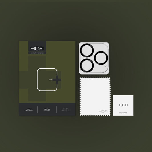 HOFI CAM CAM PRO+ bakre kamerabeskyttelsesfilm for Apple iPhone 16 Pro Max / 16 Pro, glassbeskyttet