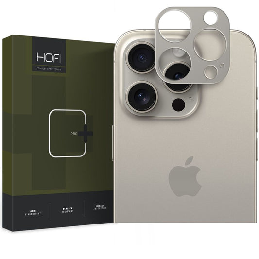 HOFI ALUCAM PRO+ bakre kamerabeskyttelsesramme for Apple iPhone 15 Pro Max / 15 Pro, grå